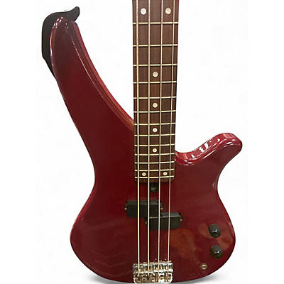 Used Yamaha BASS RED Electric Bass Guitar
