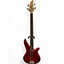 Used Yamaha BB-300 Chrome Red Electric Bass Guitar Chrome Red