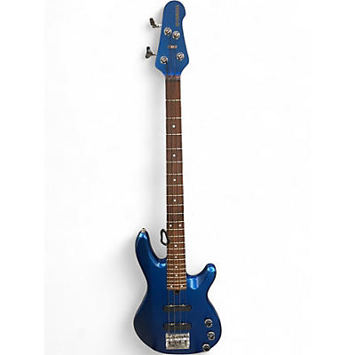 Used Yamaha BB-404 Blue Electric Bass Guitar