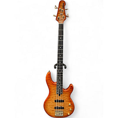 Used Yamaha BB-G4A ORANGE FLAME Electric Bass Guitar
