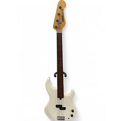 Used Yamaha BB200F Cream Electric Bass Guitar
