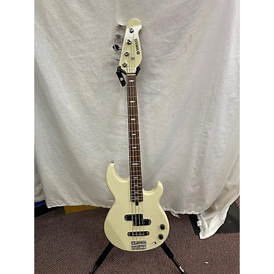 Yamaha Used Yamaha BB414 Cream Electric Bass Guitar