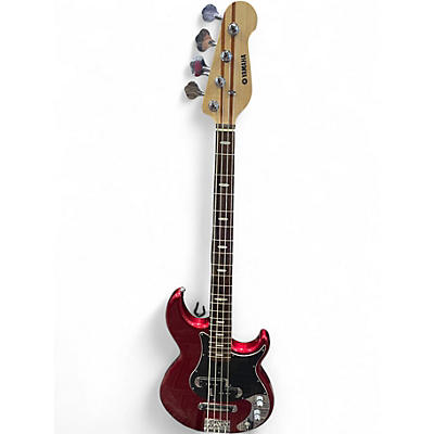 Used Yamaha BB424X Metallic Red Electric Bass Guitar