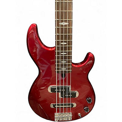 Used Yamaha BB425 Candy Apple Red Metallic Electric Bass Guitar