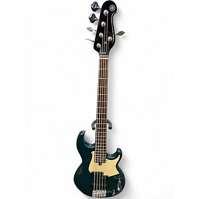 Used Yamaha BB434  TEAL BLUE Electric Bass Guitar