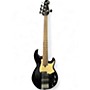 Used Yamaha BB435 Black Electric Bass Guitar Black