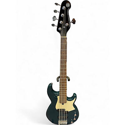Used Yamaha BB435 Green Electric Bass Guitar