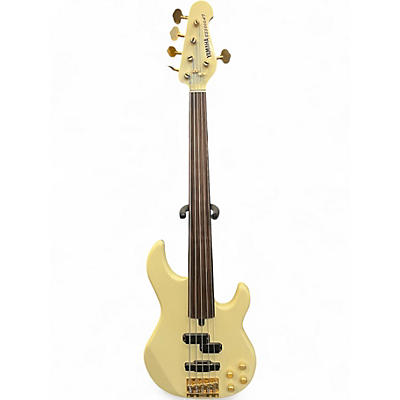Used Yamaha BB5000A7 Cream Electric Bass Guitar