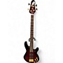 Used Yamaha BB604 Red Burst Electric Bass Guitar Red Burst