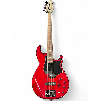 Used Yamaha BB734A Red Electric Bass Guitar