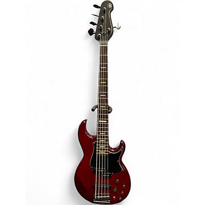 Used Yamaha BB735A Burgundy Electric Bass Guitar