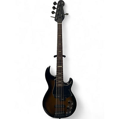 Used Yamaha BB735A Dark Brown Sunburst Electric Bass Guitar