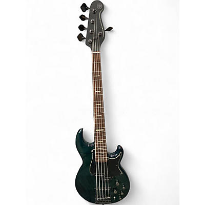 Used Yamaha BB735A Green Electric Bass Guitar