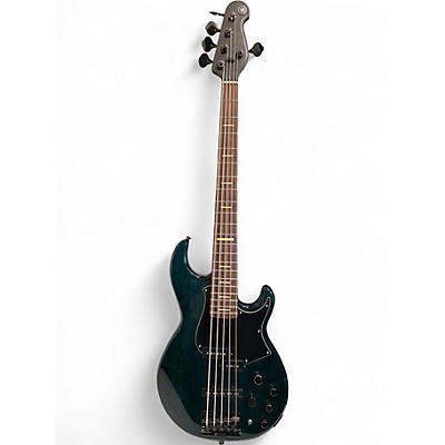 Used Yamaha BB735A INDIGO BLUE Electric Bass Guitar