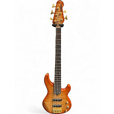 Used Yamaha BBG5 2 Tone Sunburst Electric Bass Guitar