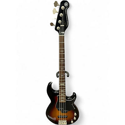 Used Yamaha BBP34 3 Color Sunburst Electric Bass Guitar