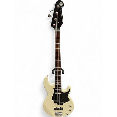 Used Yamaha BROADBASS Alpine White Electric Bass Guitar