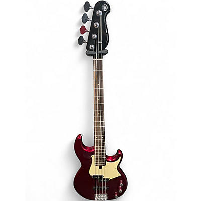 Used Yamaha BROADBASS Candy Apple Red Metallic Electric Bass Guitar