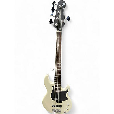 Used Yamaha BROADBASS Olympic White Electric Bass Guitar
