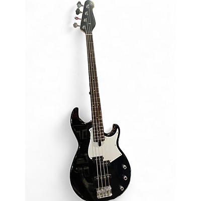 Used Yamaha Broadbass BB234 Black and White Electric Bass Guitar