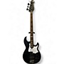 Used Yamaha Broadbass Black and White Electric Bass Guitar Black and White