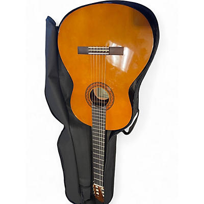 Used Yamaha C40 Natural Classical Acoustic Guitar