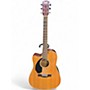 Used Yamaha CD-60SCE Natural Acoustic Electric Guitar Natural