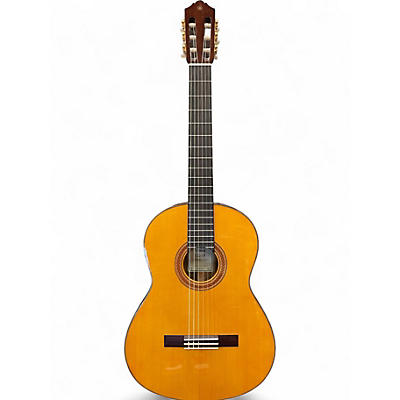 Used Yamaha CG-TA Natural Classical Acoustic Electric Guitar