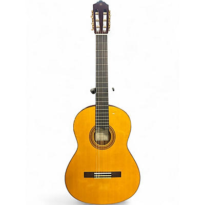 Used Yamaha CG-TA TransAcoustic Nylon-String  Natural Classical Acoustic Electric Guitar