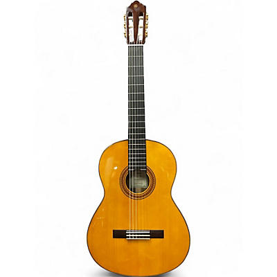 Used Yamaha CGTA TRANSACOUSTIC NYLON Natural Classical Acoustic Electric Guitar