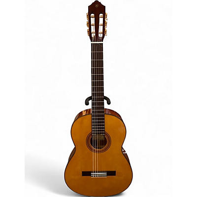 Used Yamaha CGTA TransAcoustic Natural Classical Acoustic Electric Guitar