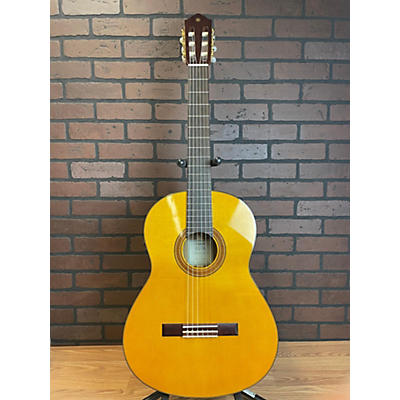 Yamaha Used Yamaha CGTA TransAcoustic Nylon-String Natural Acoustic Electric Guitar