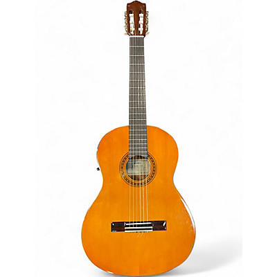 Used Yamaha CGX101 Natural Classical Acoustic Electric Guitar