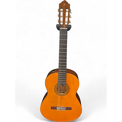Used Yamaha CGX102 Natural Classical Acoustic Electric Guitar