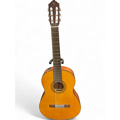 Used Yamaha CGX122MS Antique Natural Classical Acoustic Electric Guitar