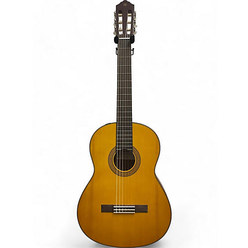 Yamaha Used Yamaha CGX122MS Vintage Natural Classical Acoustic Electric Guitar Vintage Natural