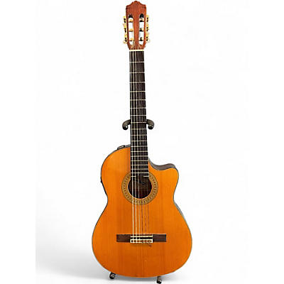 Used Yamaha CGX171CCA Natural Classical Acoustic Electric Guitar