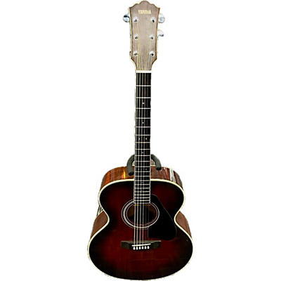 Yamaha Used Yamaha CJ818SB Brown Sunburst Acoustic Guitar