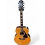 Used Yamaha CJ838S Natural Acoustic Electric Guitar Natural
