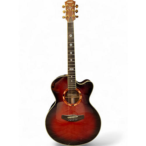 Used Yamaha COMPASS CPX15WA Tobacco Burst Acoustic Electric Guitar Tobacco Burst