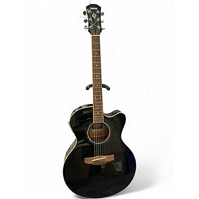 Used Yamaha CPX500 Black Acoustic Electric Guitar