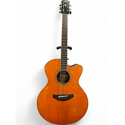 Used Yamaha CPX600 NATURAL Acoustic Electric Guitar