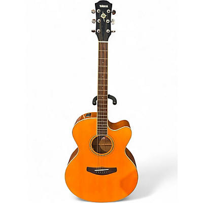 Used Yamaha CPX600 Natural Acoustic Guitar