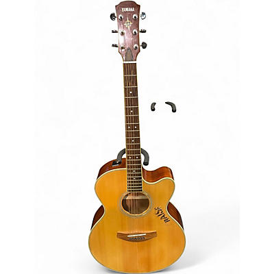 Used Yamaha CPX700NT Natural Acoustic Electric Guitar