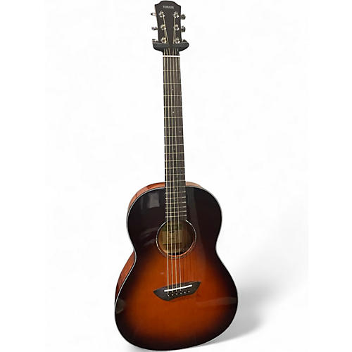 Used Yamaha CSF1M Parlor Tobacco Sunburst Acoustic Electric Guitar Tobacco Sunburst