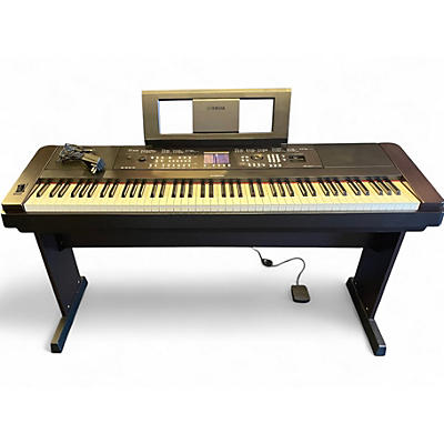 Used Yamaha DGX650 88 Key Portable Keyboard