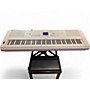 Used Yamaha Used Yamaha DGX650 88 Key White Keyboard Workstation