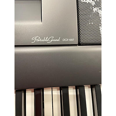 Yamaha Used Yamaha DGX660B Portable Keyboard