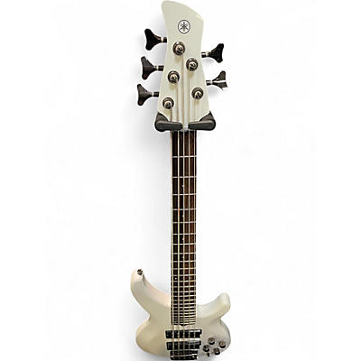 Used Yamaha DRBX305 White Electric Bass Guitar
