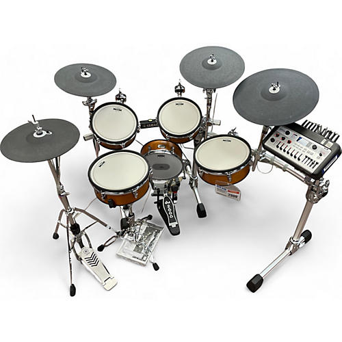 Yamaha Used Yamaha DTX10K TCS Heads Electric Drum Set